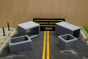 SCATOLA PREFABBRICATA MODELLO CANALE SOTTERRANEO PER DIORAMA SCALA 1/87 (HO) ALTO DETTAGLIO, RESINA - Foto 1 di 3