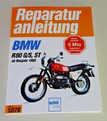 Manual De Reparación - BMW R 80 G/S, ST - Años De Fabricación Desde 1980 - Imagen 1 de 2
