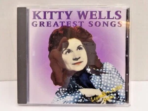 Kitty Wells Greatest Songs - It Wasn't God Who Made Honky Tonk Angles  & More - Picture 1 of 2