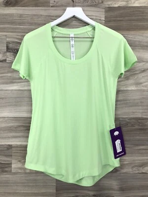 Lululemon Seawheeze Dhyana Short Sleeve Size 8 🍸💚 Iced Mojito Green IDMJ 43979 - Image 1 of 4