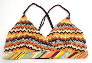Missoni For Target Rayon Zig Zag Bra Top New With Tags Large Hook & Eye Chevron - Picture 1 of 17