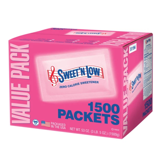 Sweet 'N Low Zero Calorie Sweetener - 1500 Count