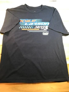 Kyle Larson Nascar Drive For 5 S/S T Shirt XL Hendrick Motorsports Navy *Marks - Picture 1 of 8