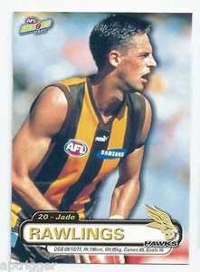 2001 Elite Sports Properties Heroes (71) Jade RAWLINGS Hawthorn !! - Picture 1 of 1