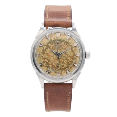 Reloj Pulsera Automático Hombre Vintage 35mm Omega 2852 Constellation Pie Pan Acero Foto 1 de 4