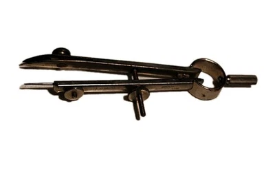 Vintage Gramercy Import Company Drafting Compass Tool Made in Germany 3.5" - Image 1 of 4