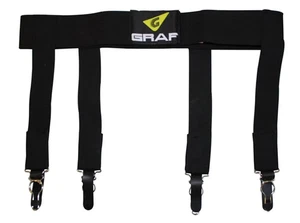 (2 Pack) Graf Hockey Junior Medium Garter Belts - Picture 1 of 1