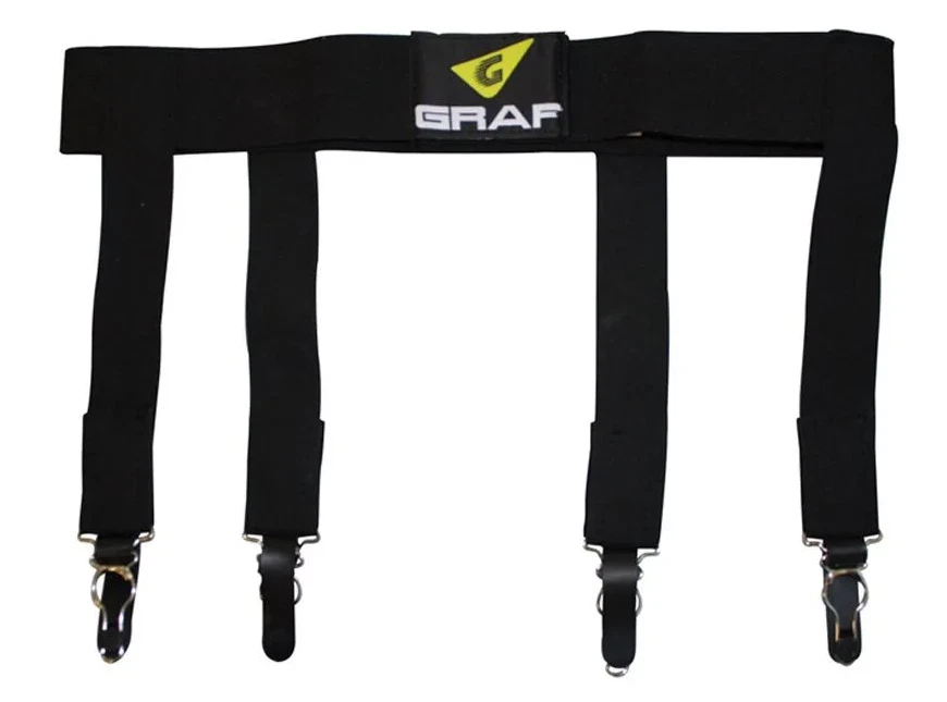(2 Pack) Graf Hockey Junior Medium Garter Belts - Image 1 of 1