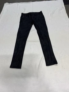 Pantalones súper ajustados Hudson negros Crackle Nico tiro medio talla 24 - Imagen 1 de 14