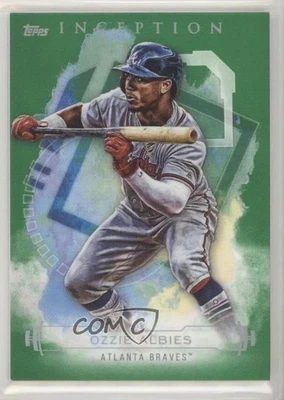 2019 Topps Inception Green Ozzie Albies #60 - Image 1 of 2