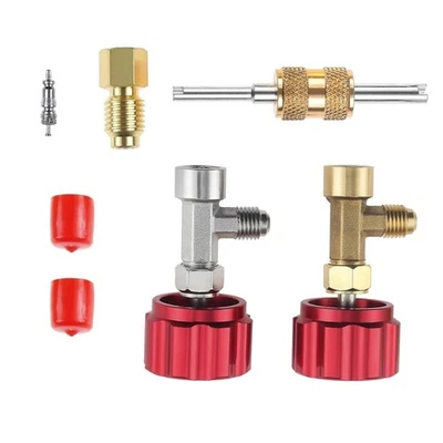 R134A Can Tap Valve Self-Sealing & Puncture Style With Adapter A/C Professional - Image 1 of 4