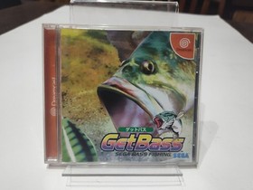 Get Bass Sega Bass Fishing Dreamcast Japan Import US Seller