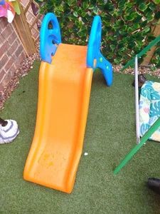Little Tikes My First 3ft Toddler Slide Blue and Red - Picture 1 of 4