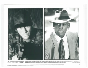 JEAN-CLAUDE VAN DAMME, DENNIS RODMAN, DOUBLE TEAM, 1997, 8 x 10 MOVIE STILL - Picture 1 of 1