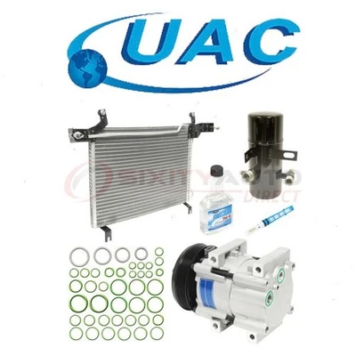 UAC AC Compressor & Component Kit for 1994-1996 Ford F-250 5.0L 5.8L V8 - de - Image 1 of 4