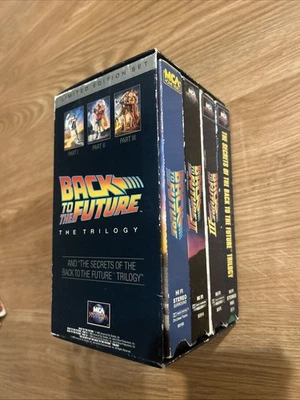 Back to the Future Trilogy and the Secrets of the Trilogy (VHS, 1991, Limited... - Image 1 of 3