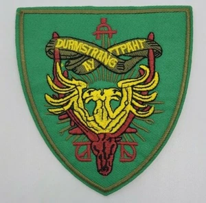 Parche con logotipo de Harry Potter Durmstrang 4 1/4 pulgadas de alto - Imagen 1 de 3
