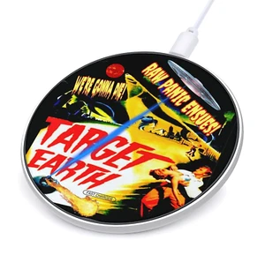 TARGET EARTH 1954 Alien Movie Wireless Mobile Phone Charger - Picture 1 of 5