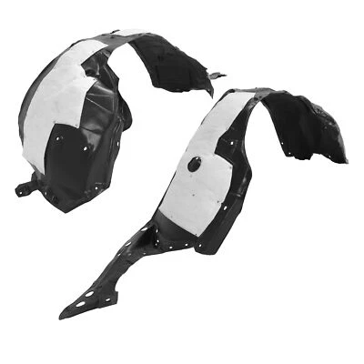 Juego de forro de guardabarros delantero izquierdo y derecho para Nissan Máxima 2016-23 con espuma aislante Foto 1 de 4