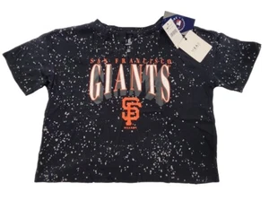 Women's San Francisco Giants Notch Neck Tie-Dye Shirt Size L - Picture 1 of 1