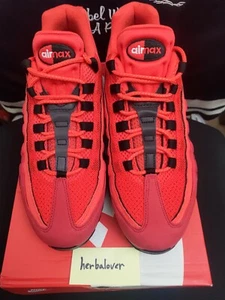 Nike Air Max 95 OG Habanero Red Black US10 - Picture 1 of 7