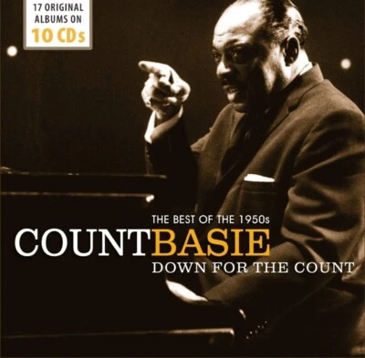 COUNT BASIE - DOWN FOR THE COUNT-THE BEST OF THE 1950S 10 CD WALLET 10 CD NEUF - Photo 1/2