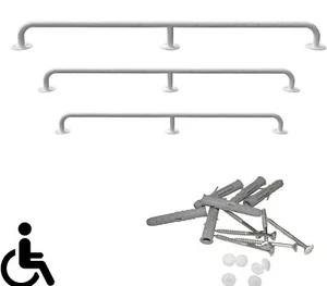 Barra de sujeción asas de ducha asas de baño asas de pared 110-180 cm baño - Imagen 1 de 16