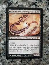 Kokusho, the Evening Star _ Champions of Kamigawa _ LP to NM
