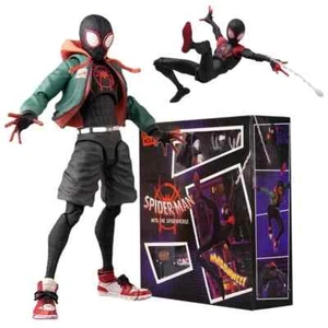 Spider-Man Actionfigur Miles Morales Into The Spider Vers Spielzeug Geschenk - Bild 1 von 12