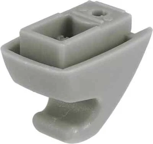 X AUTOHAUX Gray Car Plastic Sun Visor Hook Clip Bracket Retainer 15882854 - Picture 1 of 7