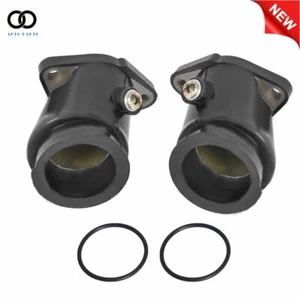 For Honda Rebel CA250 CMX250 2× Carburetor Carb Intake Manifold Boot Pipe - Picture 1 of 6