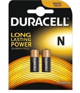 Duracell LR1 N size 1.5V Alkaline Batteries MN9100 E90 2 x battery