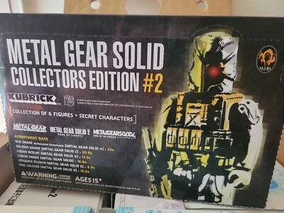 Metal Gear Solid Kubrick Edición Coleccionista 2 (2009) Nuevo Sellado de Fábrica Foto 1 de 4