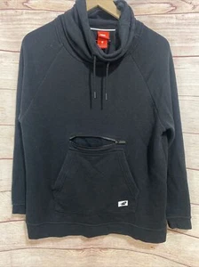 NIke Zipper Pocket Cowl Neck Pullover Sweater size M - Picture 1 of 9