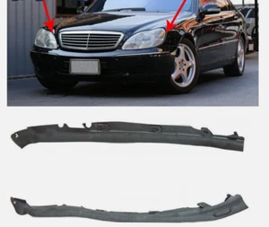 New 1 set L+R Headlamp Headlight Upper Seal Strip For Mercedes-Benz W220 S320 - Picture 1 of 6