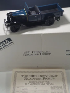 Chevrolet Roadster 1931 pick-up Danbury como nuevo escala 1:24 fundido a presión sin usar, en caja - Imagen 1 de 10