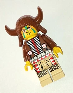 LEGO SYSTEM WESTERN 1996/97 INDIAN MEDICINE MEN figure - omino Indiano Guaritore - Imagen 1 de 3