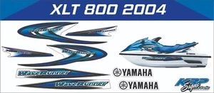 YAMAHA WAVERUNNER XLT 800 2004 Graphics / Decal / Sticker Kit CUSTOM BLUE - Picture 1 of 1
