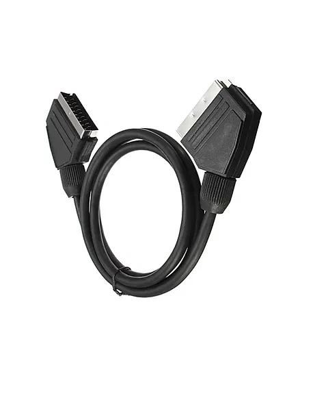 1.5m Meters 21 Pin Scart Cable Lead Wire Male to Male for Video DVD - Image 1 of 1