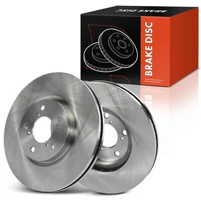 2x Rotores de freno de disco delanteros para Honda Ridgeline 2006 2007 2008-2014 V6 3,5 L Foto 1 de 4