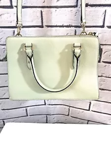 Kate Spade New York mintgrüne Tasche mit Reißverschluss oben kurze Henkel/Schulterriemen - Bild 1 von 9