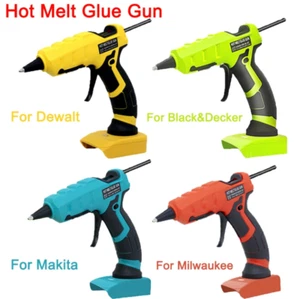 Hot Melt Glue Gun For Makita For DEWALT 18V Li-ion Battery with 30 Glue Sticks - Picture 1 of 13