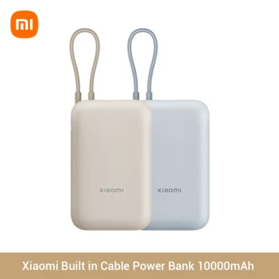 Xiaomi Power Bank Fast Charge PD For iPhone Samsung Mi Built in USB Type C Cable - Image 1 of 4