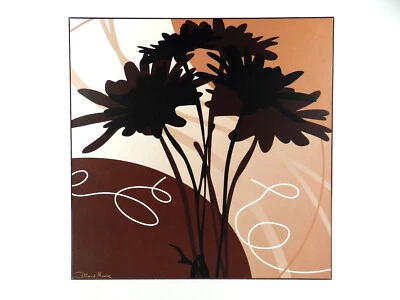 Zeitgenössische Kunst ° Wandobjekt Blume°° Design Diane Moore England - Bild 1 von 4