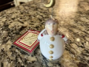 DEPT 56 PATIENCE BREWSTER KRINKLES SHORT CAROLER BELL ORNAMENT w/TAGS - Picture 1 of 6