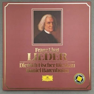D758 Liszt Songs Fischer-Dieskau Barenboim 4LP DGG 2740 254 Stereo - Picture 1 of 4
