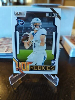 2023 Panini Score Will Levis #5 Tennessee Titans    Hot Rookies NFL Football - Image 1 of 2