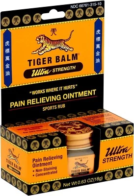 Tiger Balm Ultra Strength 0.63 oz (Pack of 2) - Exp: 12-2028 - Image 1 of 3