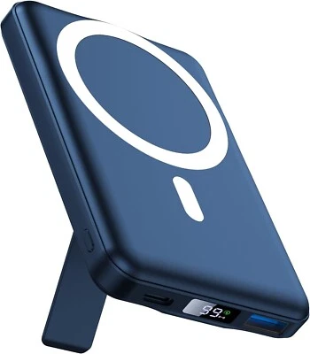 Powerbank für MagSafe 10000mAh Magnet Power Bank Tragbar USB C Ladegerät B692 - Bild 1 von 4