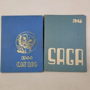1944 Cat Log Bremerton High School, 1946 Saga Virginia Mason Hospital Yearbooks - Picture 1 of 11